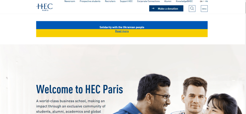 HEC Paris business schools  