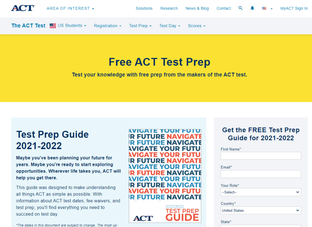  Best ACT Prep Courses: ACT