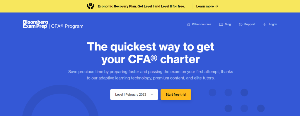 Bloomberg Overview - CFA Prep Courses