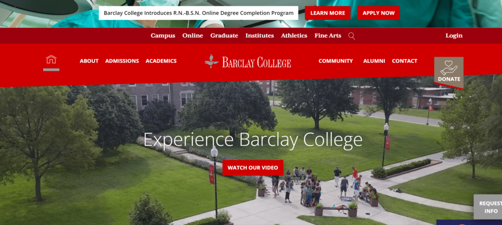 Barclay College - Tuition-Free Colleges