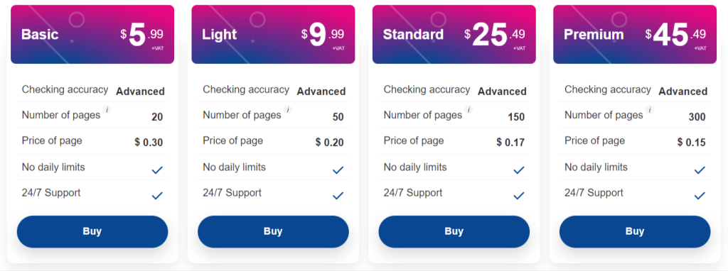 PlagarismCheck.org Pricing 2023 - Best Plagiarism Checker for Students