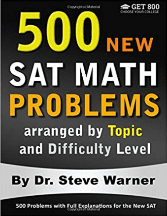 500 New SAT Math Problems Overview