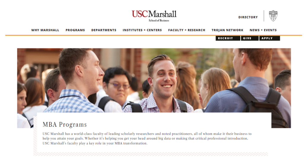 Marshall School Of Business