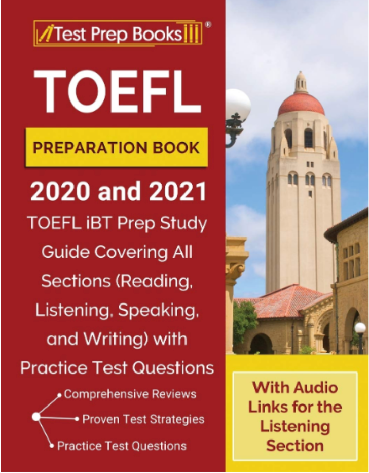 Test Prep Books' "TOEFL Preparation Book