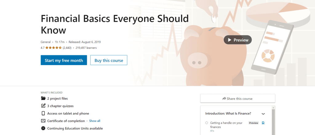 Financial Basics Everyone Should Know
