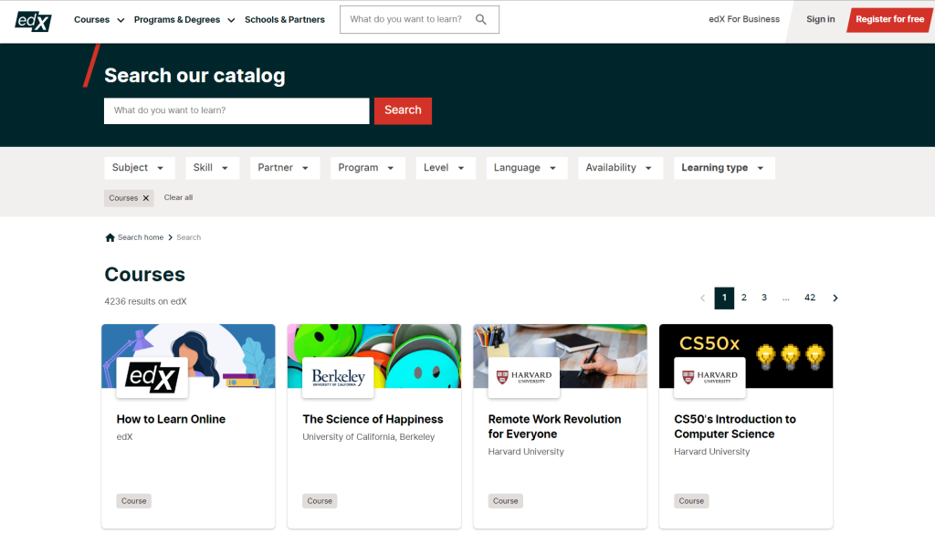 edX-Courses-View-all-online-courses-on-edX-org